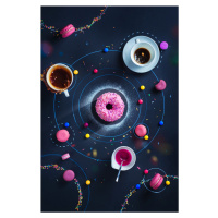 Umělecká fotografie Space Donut, Dina Belenko, (26.7 x 40 cm)