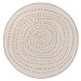 NORTHRUGS - Hanse Home koberce Kusový koberec Twin-Wendeteppiche 105414 Linen kruh – na ven i na