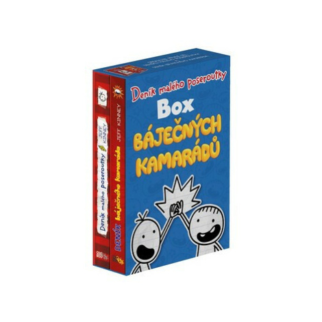 Deník malého poseroutky - Box báječných kamarádů - dárkový box (komplet) - Jeff Kinney COOBOO