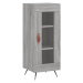 vidaXL Skříň highboard šedá sonoma 34,5 x 34 x 180 cm kompozitní dřevo