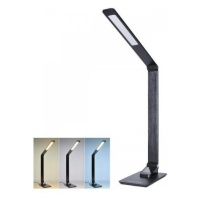 WO59-B - LED Stmívatelná stolní lampa s displejem LED/8W/230V černá