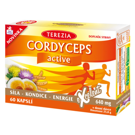 TEREZIA CORDYCEPS active 60 kapslí TEREZIA COMPANY