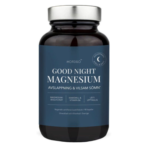 Nordbo Magnesium Good Night - Hořčík 90 kapslí