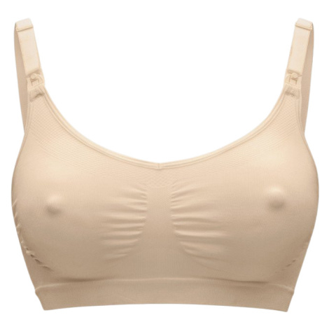 MEDELA Těhotenská a kojicí podprsenka Keep Cool béžová L