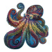 Wooden puzzle Octopus A3