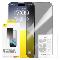 Ochranné sklo Baseus Privacy Protection Tempered Glass Diamond iPhone 15 Pro Max