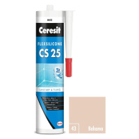 Silikon sanitární Ceresit CS25 43 bahama 280 ml