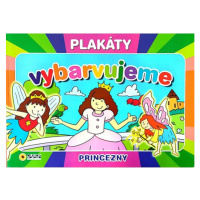 Princezny - Vybarvujeme XL plakáty NAKLADATELSTVÍ SUN s.r.o.