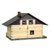 Walachia - Dřevěná slepovací stavebnice Alpský dům - 195 ks