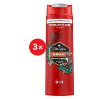 OLD SPICE Bearglove Sprchový gel 3v1 3 × 400 ml