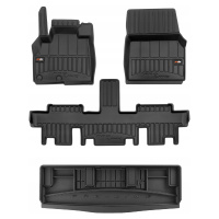 Set 3D gumové autokoberce rohož Renault Espace 4 2002-2014 r