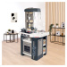 Kuchyňka elektronická Tefal Studio Kitchen 360° Smoby s realistickými zvuky 27 doplňků 100 cm vý