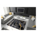 Dywany Łuszczów Kusový koberec Gloss 529A 82 3D mramor black/grey - 280x370 cm