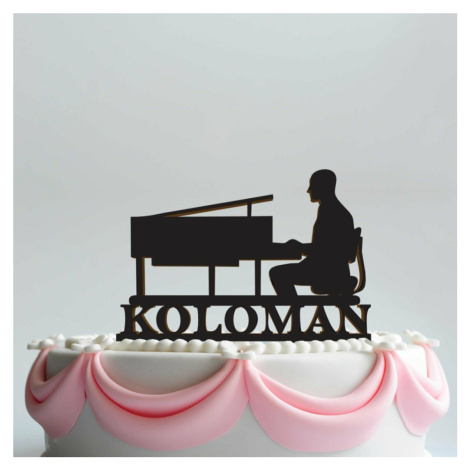 Figurka do dortu se jménem - Klavírista DUBLEZ