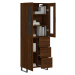 vidaXL Skříň highboard hnědý dub 69,5 x 34 x 180 cm kompozitní dřevo