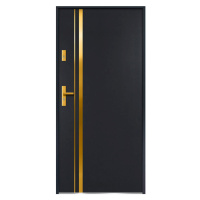 Vchodové dveře Aion S68 90P Zlatý dub
