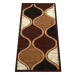 Kusový koberec Alfa hnědý 04N -80 × 150 cm