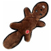 Hračka Dog Fantasy Recycled Toy veverka pískací se šustícím ocasem 39cm