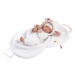 Llorens 74048 NEW BORN - realistická panenka miminko se zvuky a měkkým látkovým tělem - 42 cm