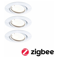 PAULMANN LED vestavné svítidlo Smart Home Zigbee Base Coin základní sada výklopné kruhové 90mm 2