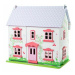 Bigjigs Toys Růžový domek pro panenky