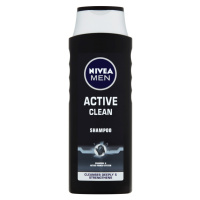 NIVEA Active Clean Šampon pro muže 400 ml