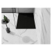 MEXEN/S Stone+ obdélníková sprchová vanička 130 x 70, černá, mřížka černá 44707013-B