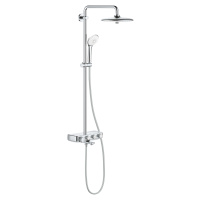 Grohe Euphoria SmartControl - Sprchový set s vanovým termostatem, průměr 26 cm, 3 proudy, chrom 