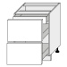 ArtExt Kuchyňská skříňka spodní SILVER | D2A 60/1A Barva korpusu: Dub artisan