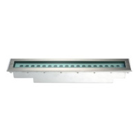 Wibre zapuštěné lineární bodové světlo LED RGB 635x128mm 48W