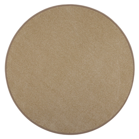 Vopi koberce AKCE: 57x57 (průměr) kruh cm Kusový koberec Eton béžový 70 kruh - 57x57 (průměr) kr