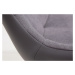 LuxD Designové židle Amiyah světle šedá-černá