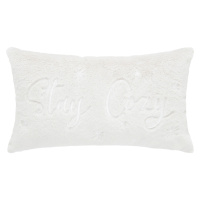 Kožešinový polštář Stay Cozy, 30/50cm, béžová