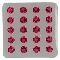 Jedlé diamanty 20ks růžové - FunCakes