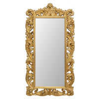KARE Design Nástěnné zrcadlo Baroque Valentina - zlatá, 100x190cm