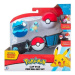 Jazwares Pokémon Clip and Go Poké Ball s páskem Ivysaur