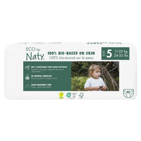 ECO by Naty Junior 11–25 kg dětské plenky 40 ks