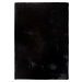 Černý koberec Universal Fox Liso, 80 x 150 cm