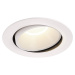 SLV BIG WHITE NUMINOS MOVE DL XL vnitřní LED zápustné stropní svítidlo bílá/bílá 4000 K 40° otoč