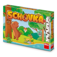 Dino schovka dětská hra