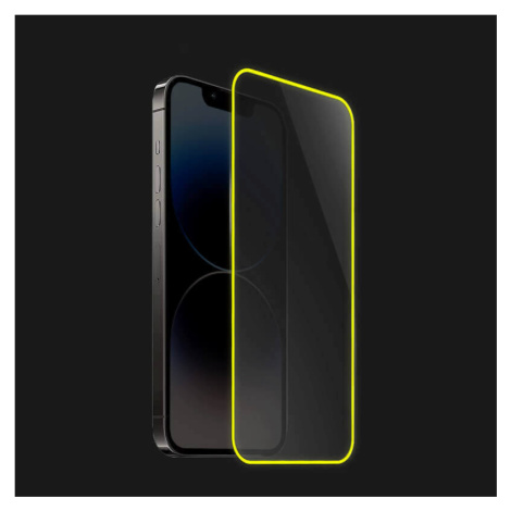 3x 3D Ochranné tvrzené sklo se svítícím rámečkem pro Samsung Galaxy A23 A236B 5G - Žlutá - 2+1 z