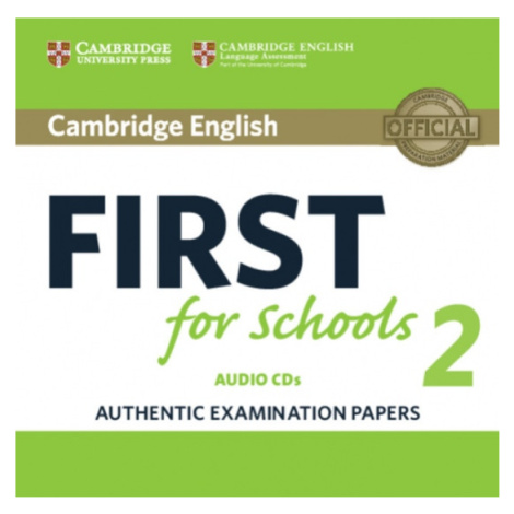 Cambridge English First for Schools 2 Audio CDs /2/ Cambridge University Press