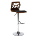 Moderní barová židle s geometrickým vzorem PETERSBURG, 57458