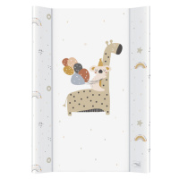 CEBA - Podložka přebalovací 2-hranná s pevnou deskou (50x80) Comfort Giraffe