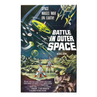 Ilustrace Battle In Outer Space, 26.7 × 40 cm