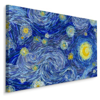 MyBestHome BOX Plátno Hvězdná Noc Ve Stylu Vincenta Van Gogha Varianta: 30x20