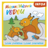 Malování / Maľovanie vodou - Lesní zvířátka / Lesné zvieratká