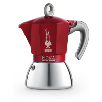 Bialetti Moka Induction 2 šálky červená NEW