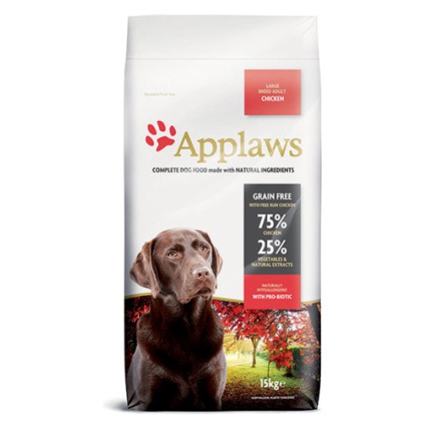 Applaws granule Dog Adult Large Breed Kuře 15 kg