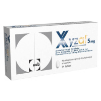 Xyzal 5 mg 14 tablet